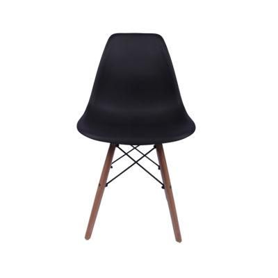 Wholesale Dining Room Furniture Simple Style Black Plastic Chair Sillas Cadeira Plastic Chairs Silla Comedor