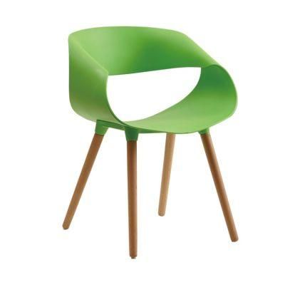 Summer Garden Leisure Chair Solid Wood Nordic Chairs Modern Plastic Dining Room Chair