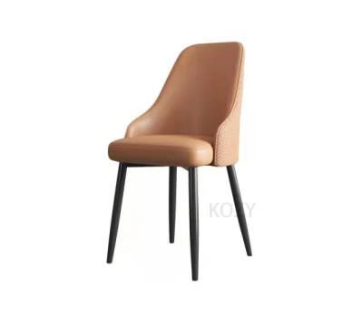 Restaurant Unique Metal Frame Dining Room Chair Modern