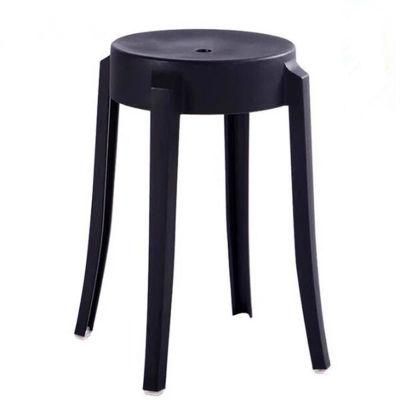 Modern Design Plastic Stool Chaises Plastique Spisestol Sedie Coffee Dining Chair