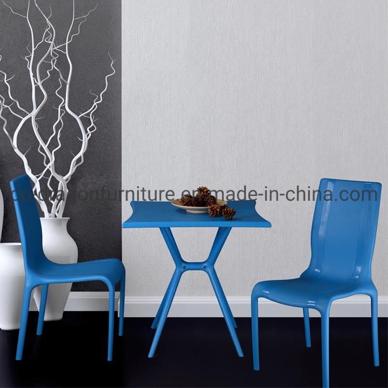Modern Wholesale High Back Plastic Dining Chair for Dining Furniture