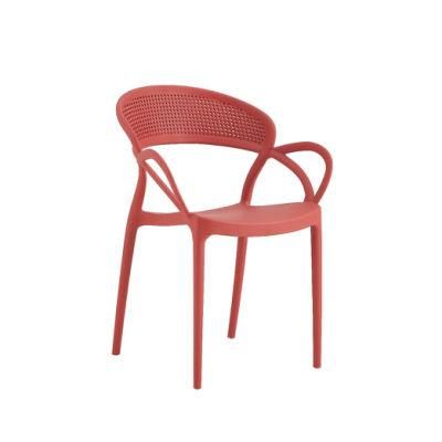 Cheap Dining Furniture Home White Polypropylene Sillas Modern Stackable PP Restaurant Cafe Plastic Chairs