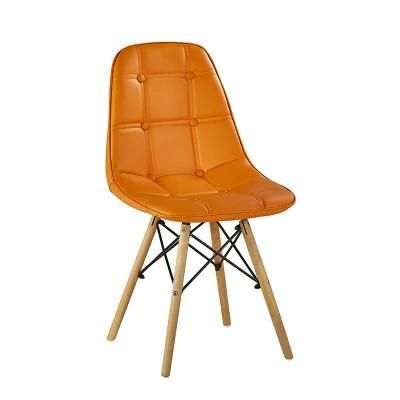 Hot Selling Modern Design Button Chair Leather Chair PU Leisure Chair for Living Room