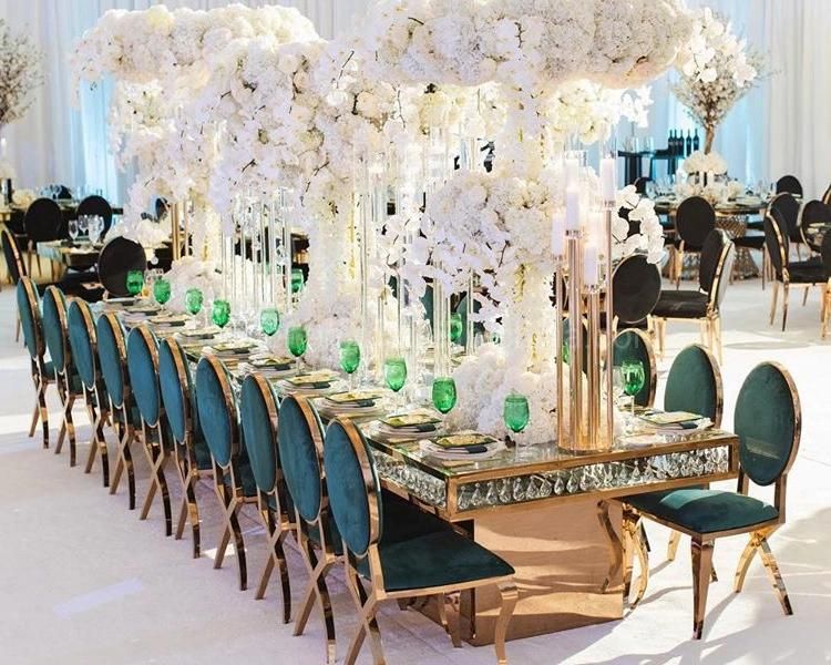 Wedding Event Restaurant Furniture Hotel Table of Hanging Crystal