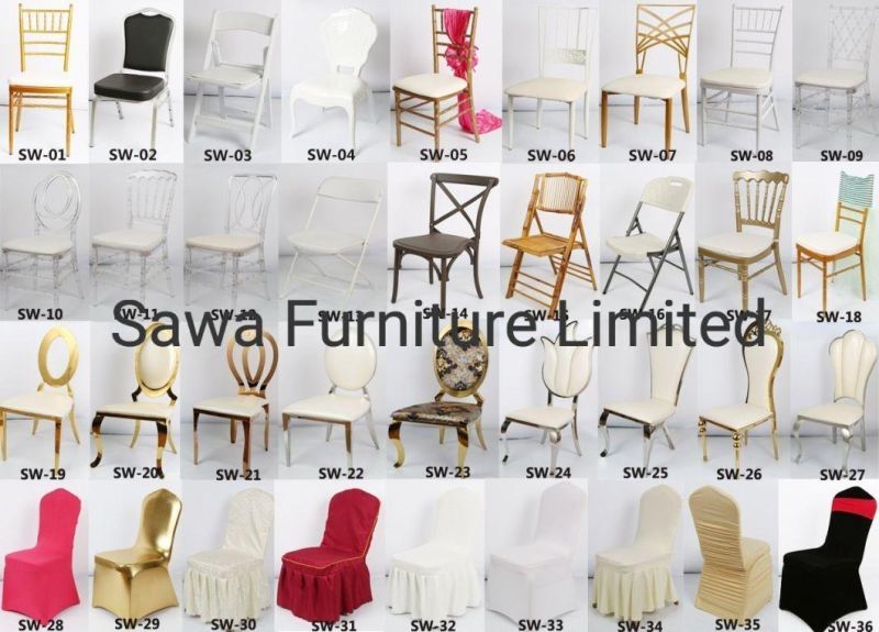 Hotsale Metal Chivari Chair Tiffany Chair for Wedding Event