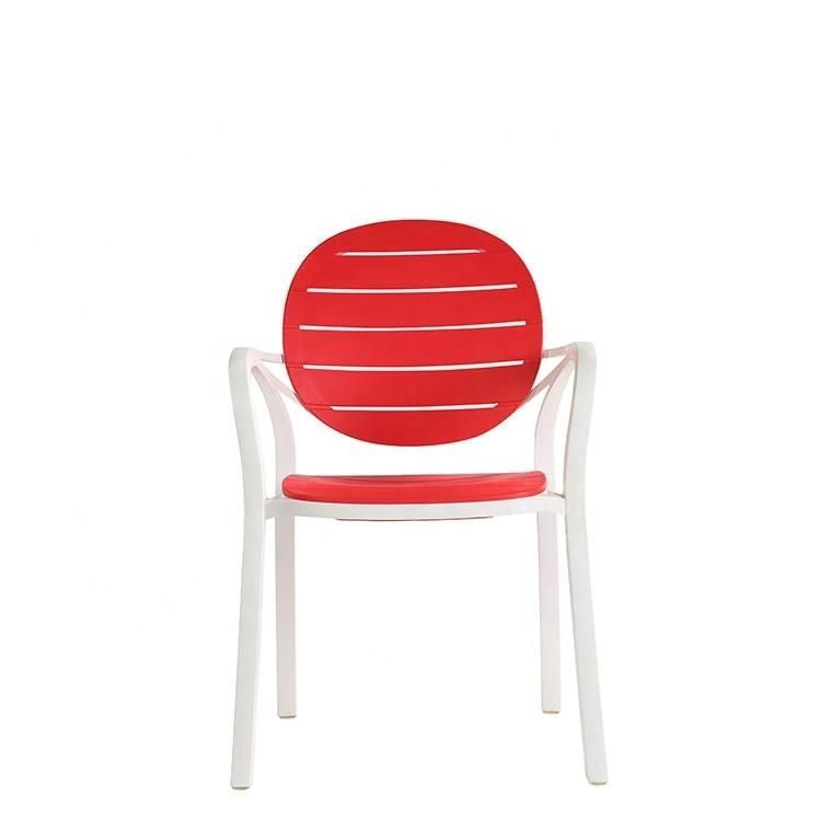 Popular Outdoor Furniture Commercial Outdoor Plastic Beach Chair Dining Chair