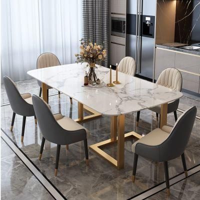 Cheap 2021 Modern Design House Furniture Dining Table Marble Dining Table