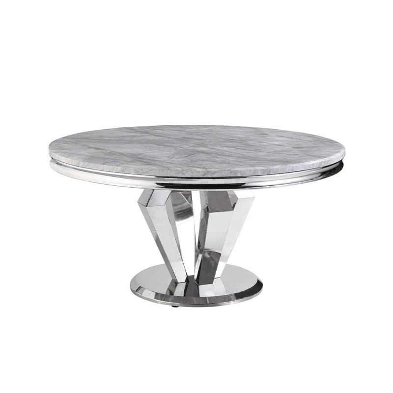 Factory Modern Restaurant Customized Fashion Modern Home Furniture Dining Room Table Designer Circular