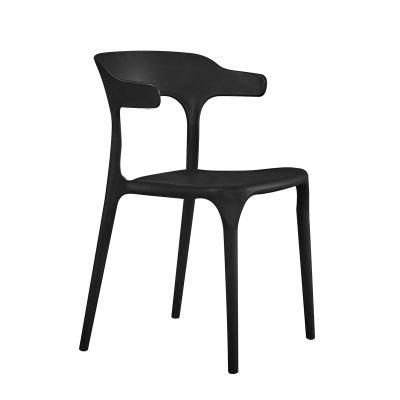 Cadeiras De Jantar Folding Chair Sillon Exterior Design Chair Black Plastic Chair