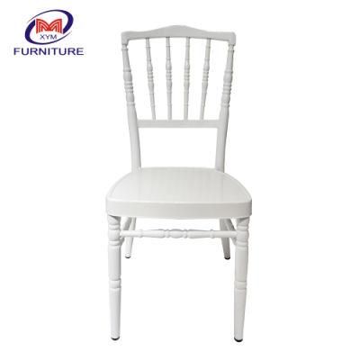 Fashion Design Restaurant Wedding Event Stacking Metal Napoleon Chair