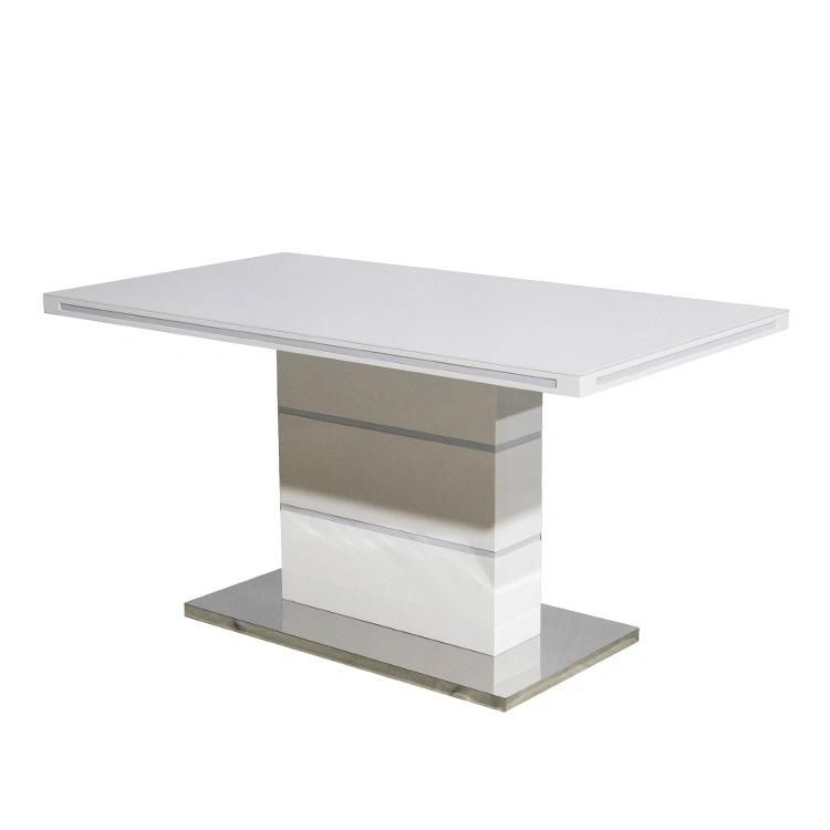 Wholesale Italian Modern Simple Style Dining Room Set Rectangle Dining Table Chair Light Luxury Marble Household Dining Table