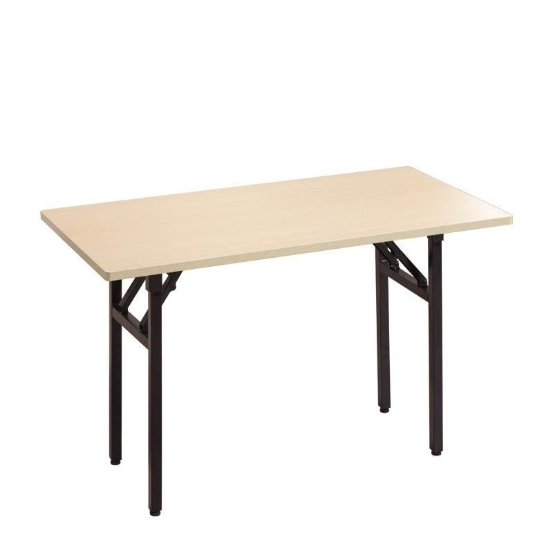 Modern Home Outdoor Meeting Resin Wooden Dining Study Folding Table