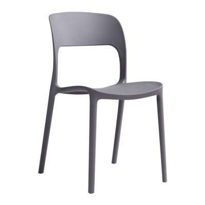 Nordic Simple Design PP Chair Outdoor Restautant Cafe Chair Leisure Home Furniture Side Chair for Dining