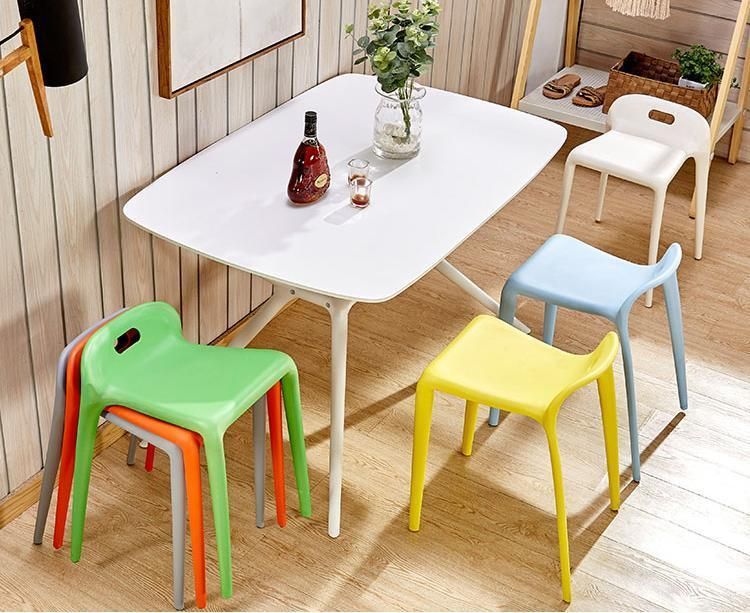 Best Price Stackable PP Resin Patio Outdoor Garden Furniture Cheap China Small Stool White Plastic Chair