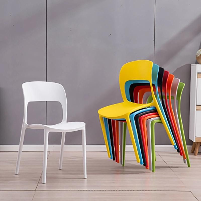 Wholesale Modern PP Cheap Stackable Dining Restaurant Chair for Restaurant