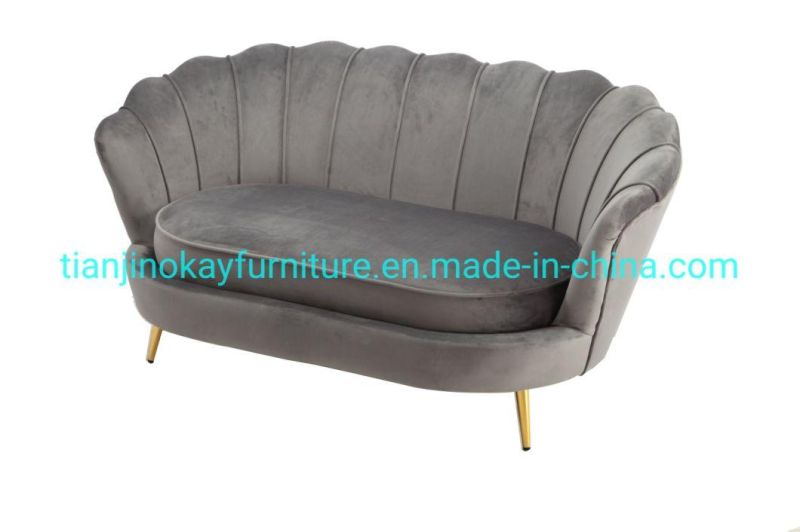 Modern Home Furniture Living Room Lazy Relaxing Luxury Upholstered Chaise Lounge Tufted Velvet Single Sofa Fabric Leisure Chairs