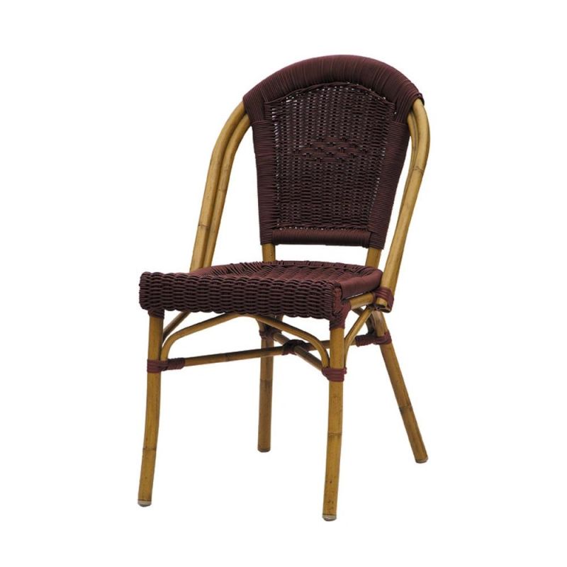 Australia Style Cheap Cafe Chair Plastic Rattan Chair