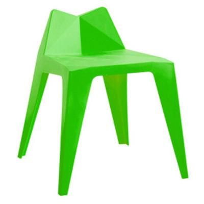 Apartment Sillas Comedor Modern Plastic Stackable Green Stool Chair Outdoor Chair Restaurant Dining Room Furniture