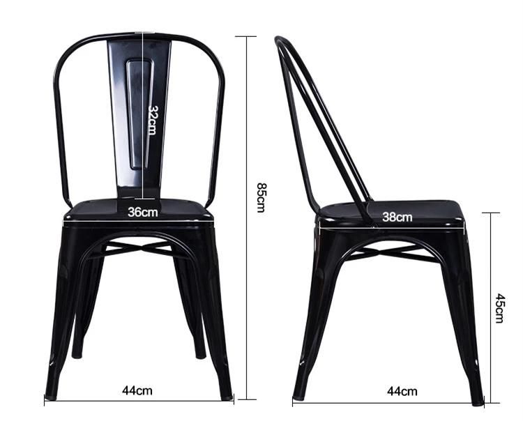 Tolix Side Chair Cheap Price Dining Room Metal Chair