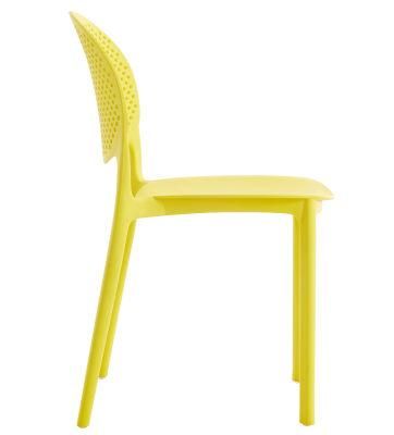 Simple and Fashionable Plastic Dining Chair Living Room Bedroom Leisure Backrest Thickened Stackable Chair