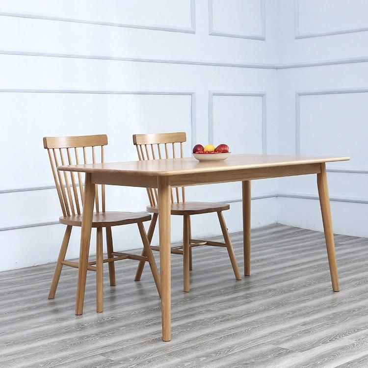 Modern Dining Table Sets 4 Chairs Dining Table and Dining Chair Set Solid Wood Dining Table