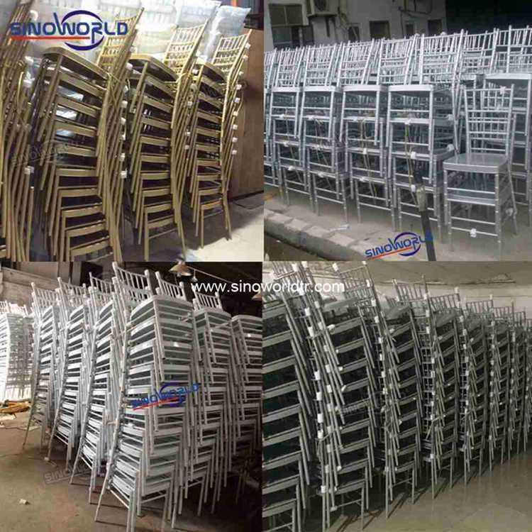 Wholesale Banquet Wedding Restaurant Furniture Aluminum Hotel Wedding Chiavari Chair