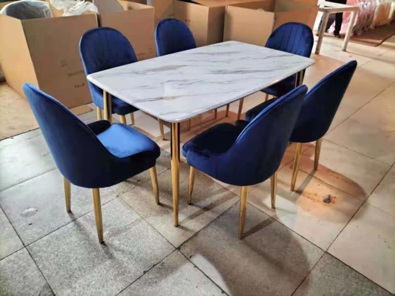 Hot Sale Modern Dining Room Square Table High Quality Dining Table