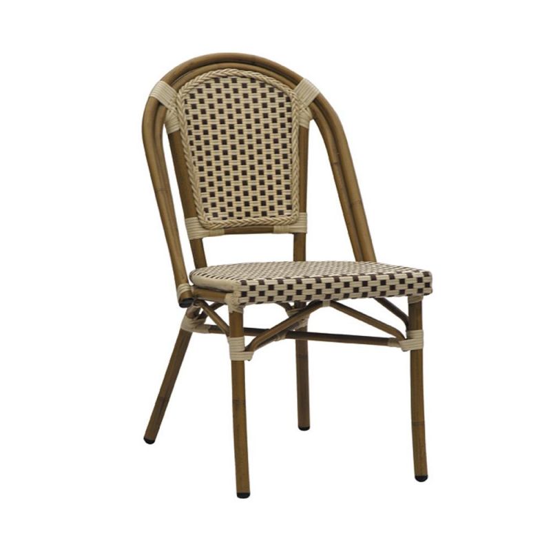 Popular Bamboo Look Outdoor Chair Aluminum Chair