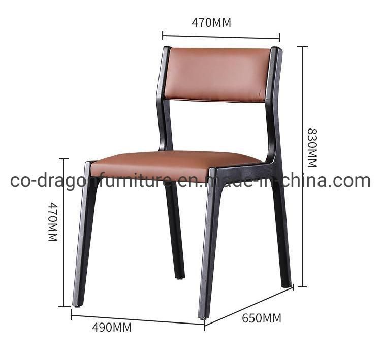 Modern Quality Wooden Dining Chair with Arm for Home Furniture