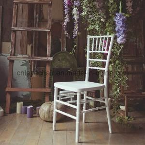 Factory Supply Chivari Chair Plastic Resin Tiffany Chair Wedding