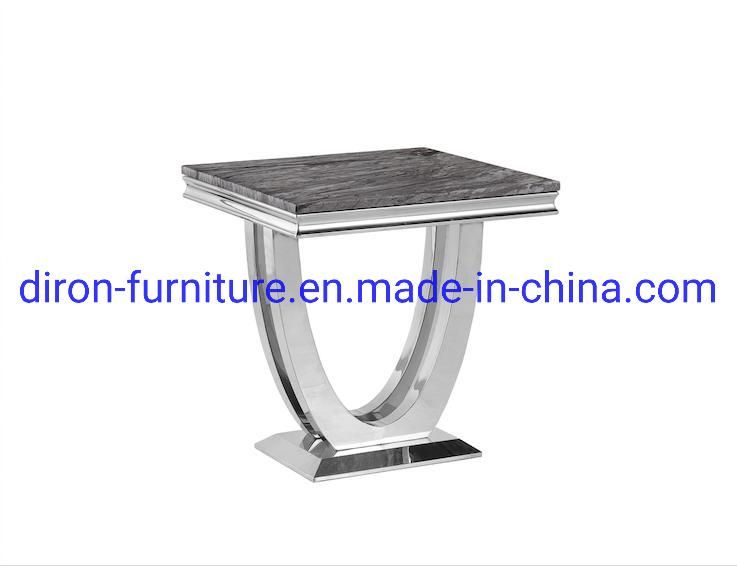 Hot Selling Stainless Steel Marble Dining Table