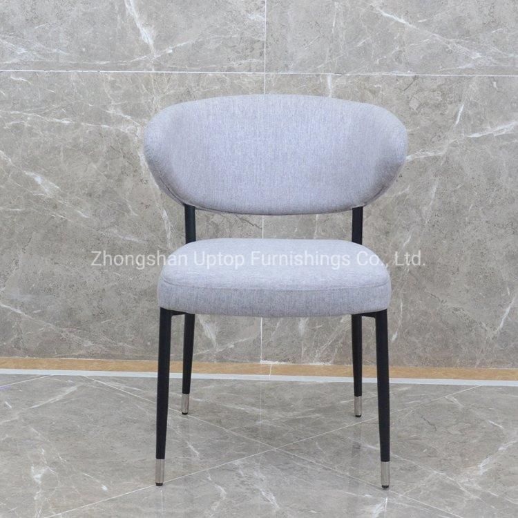 Hot Sale Restaurant Furniture Metal Upholstered Dining Chairs (SP-LC835)