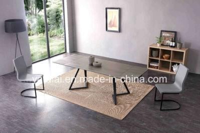 Hot Sale Extension Ceramic Dining Table Factory Home Furniture