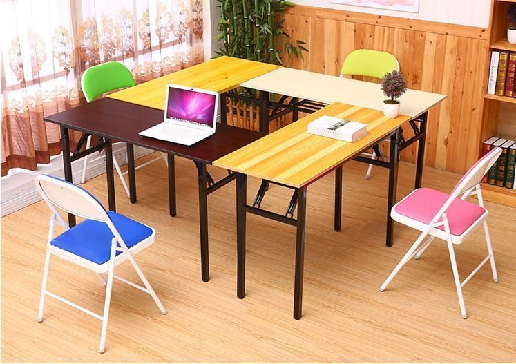 High Quality Modern Hotel Outdoor Home School Dining Folding Table