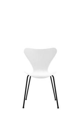 Modern Plastic PP Office Training Dining Plastic Chair with Metal Legs