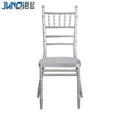 Hotel Restaurant Dining Banquet Stacking Metal Aluminum Wedding Chiavari Chair