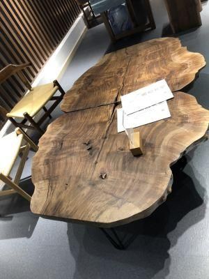 Solid Wooden Slab / Table Top / Coffee Table /Solid Wood Bedside Table with Live Edge