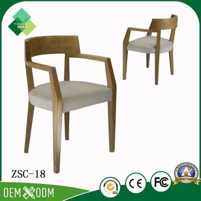 Professional Custom Dining Room Chair Wooden Armchair for Sale (ZSC-18)