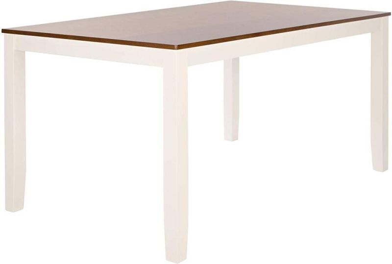 Marble Table Popular Square Shape Beech Wood Cross Leg Dining Table with Chairs for Dining Room