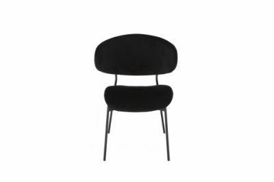 Dining Room Velvet Fabric Modern Dining Chairs