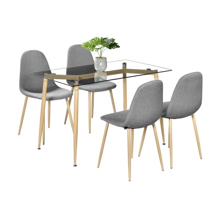 Chair for Cafe Modern Scandinavian Dining Chairs Tulip Dining Chair Beige