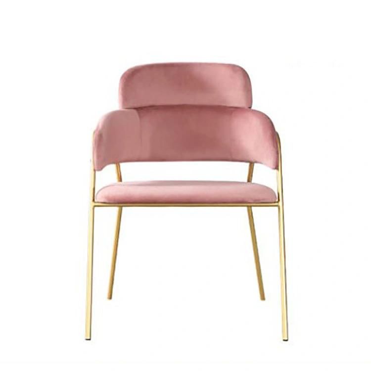 Modern Design Metal Dining Chair for Sale Wholesale Nordic Style Dining Chair