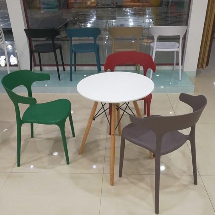 Injection Mould Cheap Outdoor Restaurant Chairs Plastic Desk and Chair Modern Reception Event Stackable Dining Chair