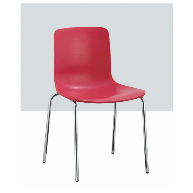 Hot Selling Modern Cheap Simple Plastic Indoor Outdoor Plastic Dining Chair