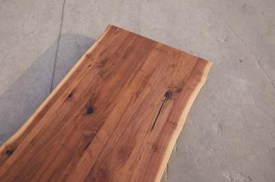 Live Edge Finish Natural Wood Slab/ Butcher Block Kitchen Top / Epoxy Resin River Table