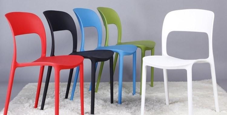 Europe Simple Design Home Furniture Chair Spacesaving Milano Hotel Restaurant Dining Room Plastic Dining Chair