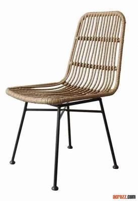 Outdoor Garden Patio Designer Furniture Metal Outdoor PE Rattan Chair