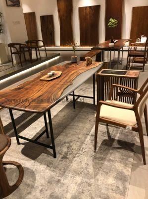 Custom Size Walnut Wood Dining Table Top