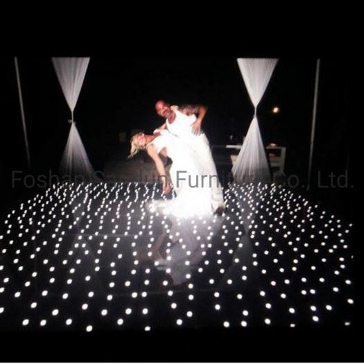 Factory Wholesale LED Dance Floor LED Stage Display Screen for Wedding Event Decoration