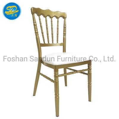 5 Years Guarantee Time High Quality Metal Event Wedding Napoleon Chairs